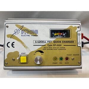 1-12CELL FET QUICK CHARGER Type RP-5000 Long Cord Connectors